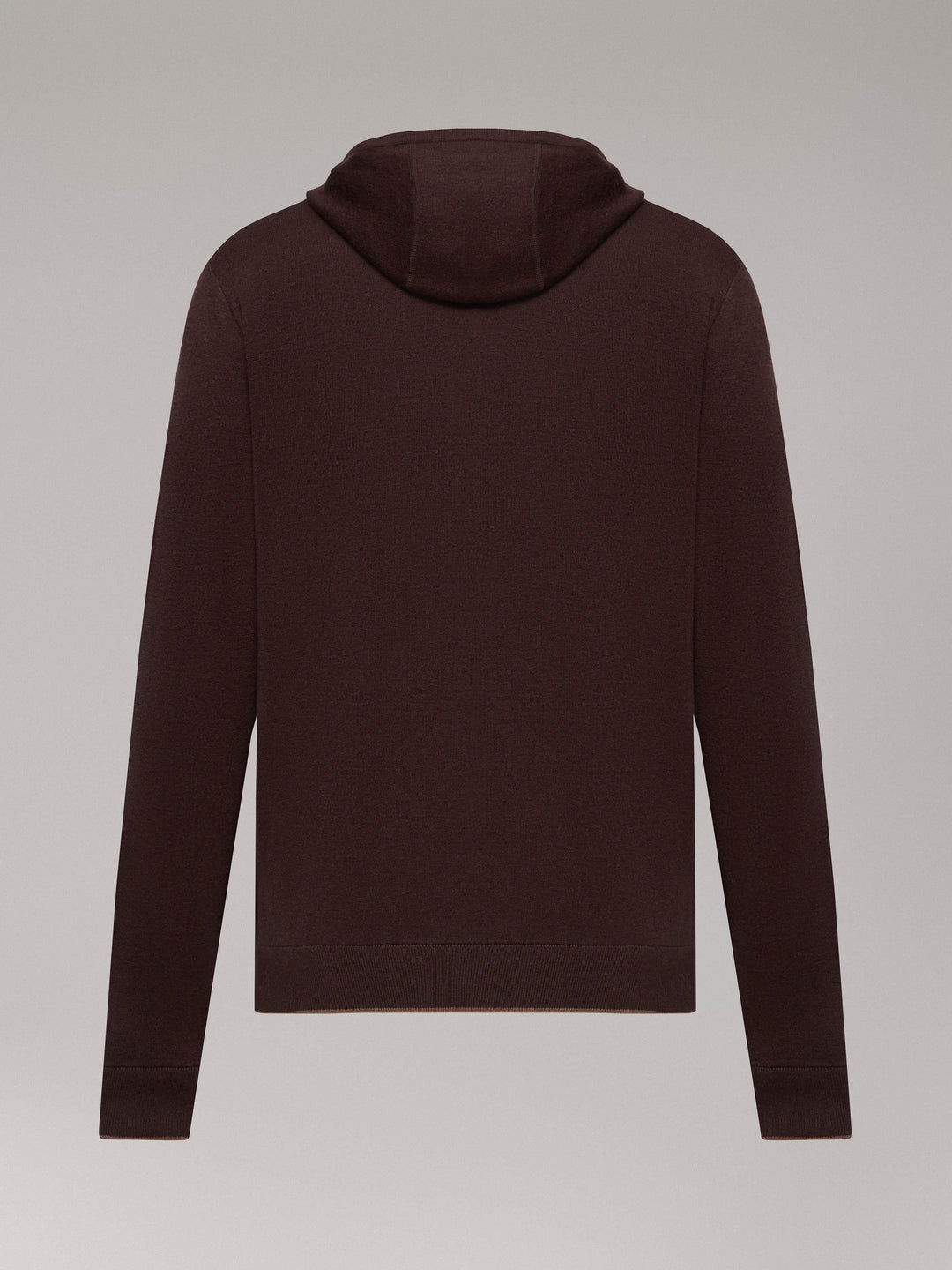 Porto Zip Hoodie — Deep Chocolate