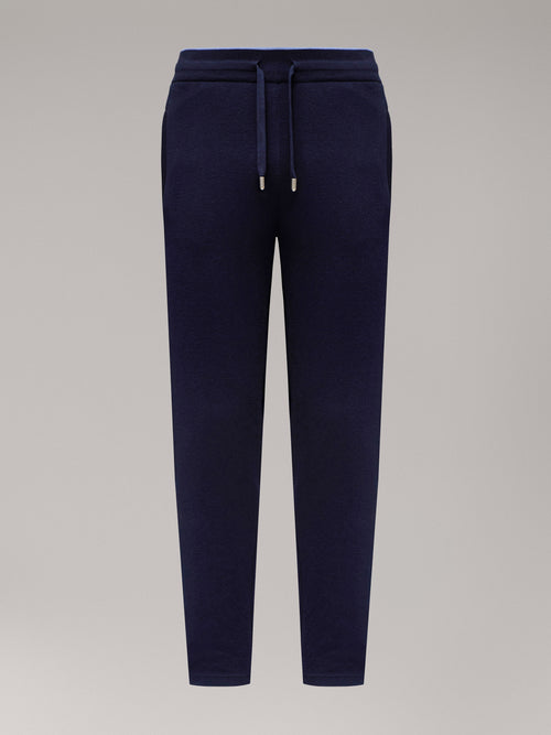 Porto Knit Trousers — Midnight Navy