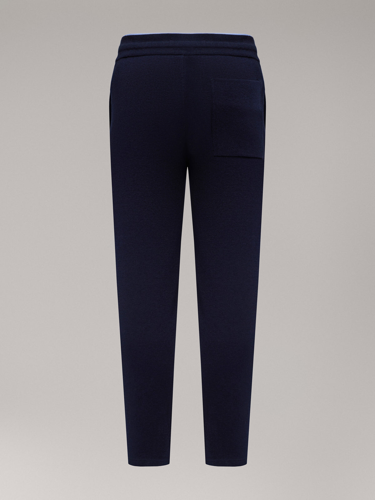 Porto knit trousers — midnight navy