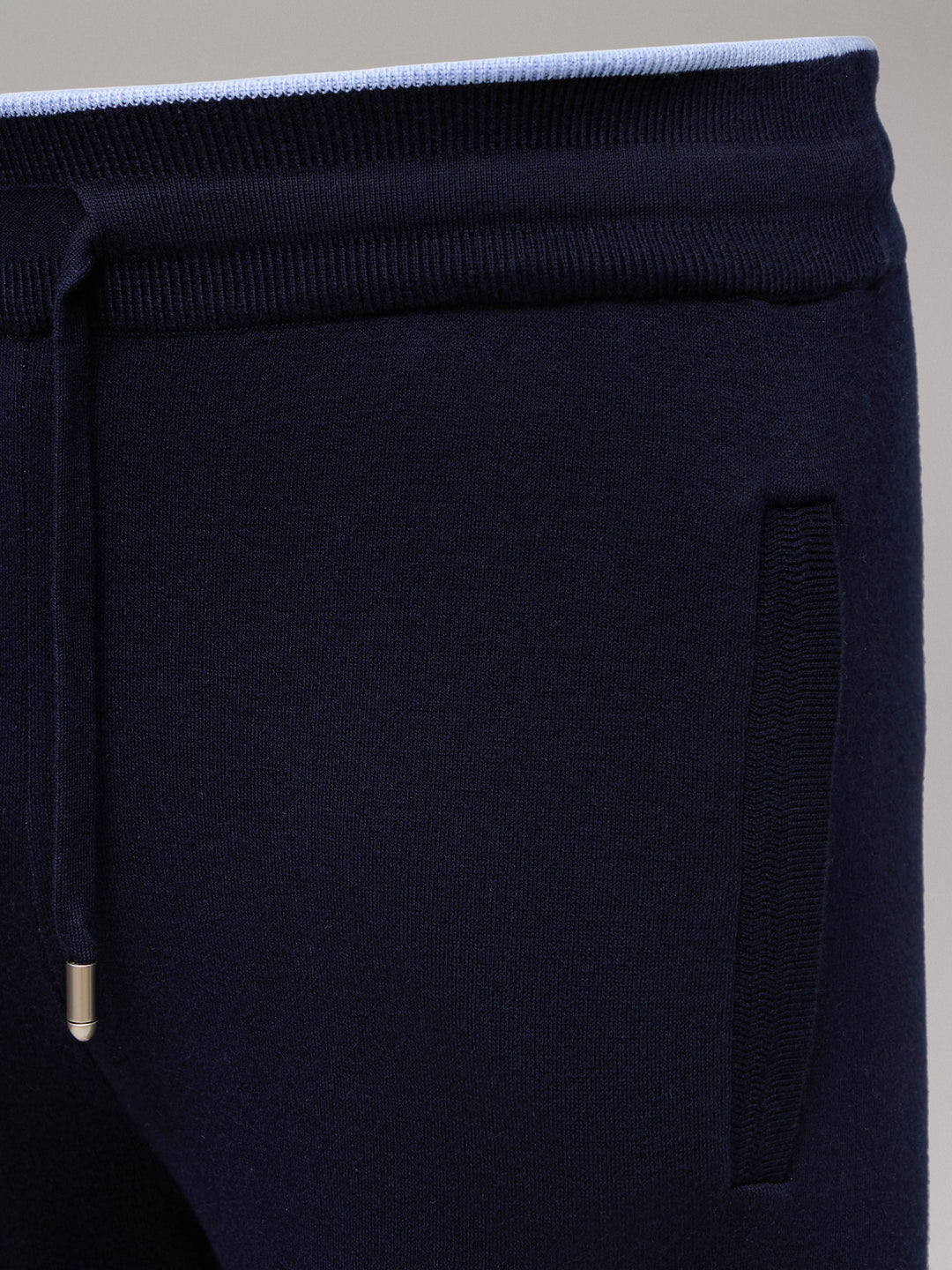 Porto Knit Trousers — Midnight Navy