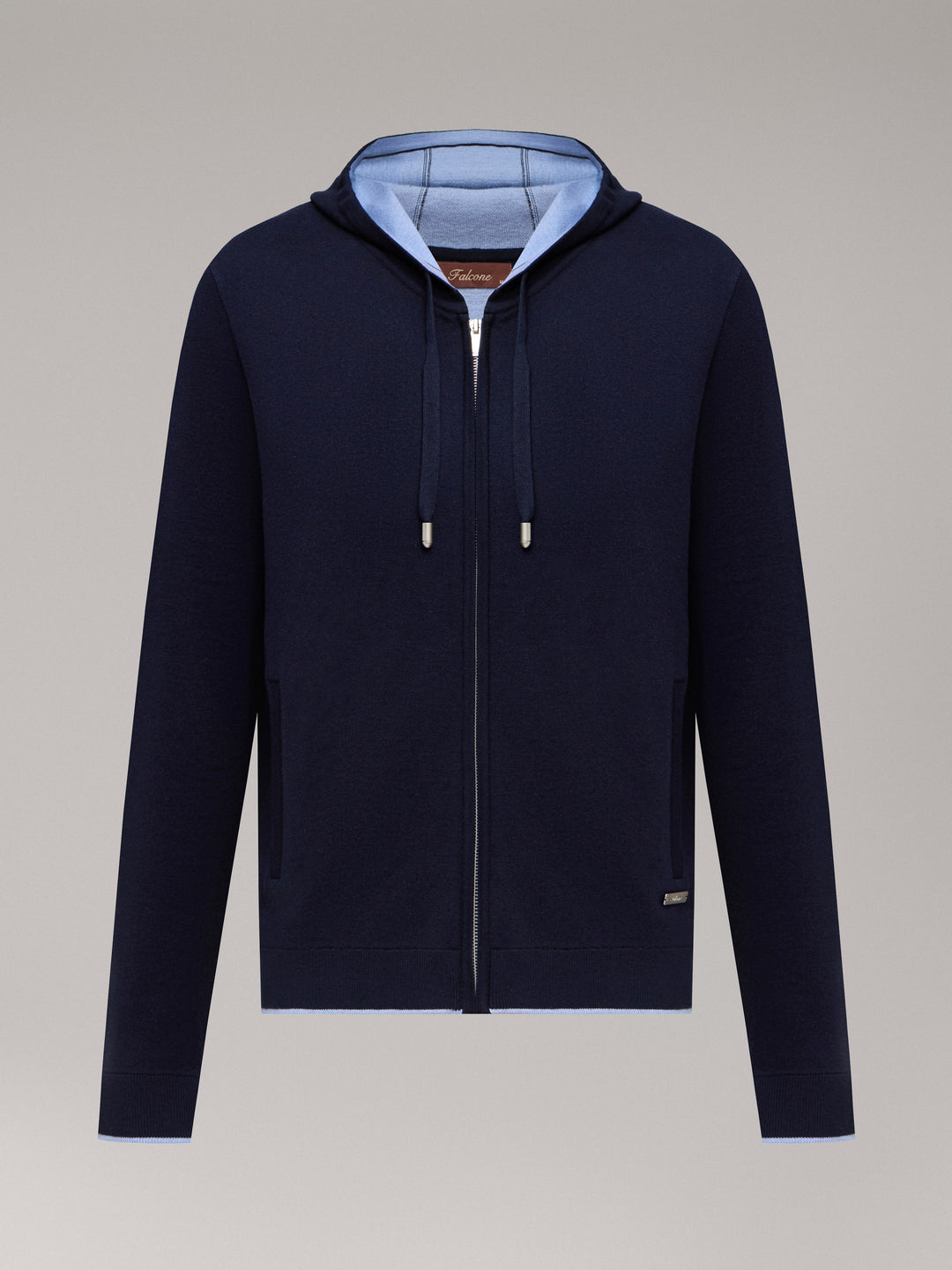 Porto Zip Hoodie — Midnight Navy