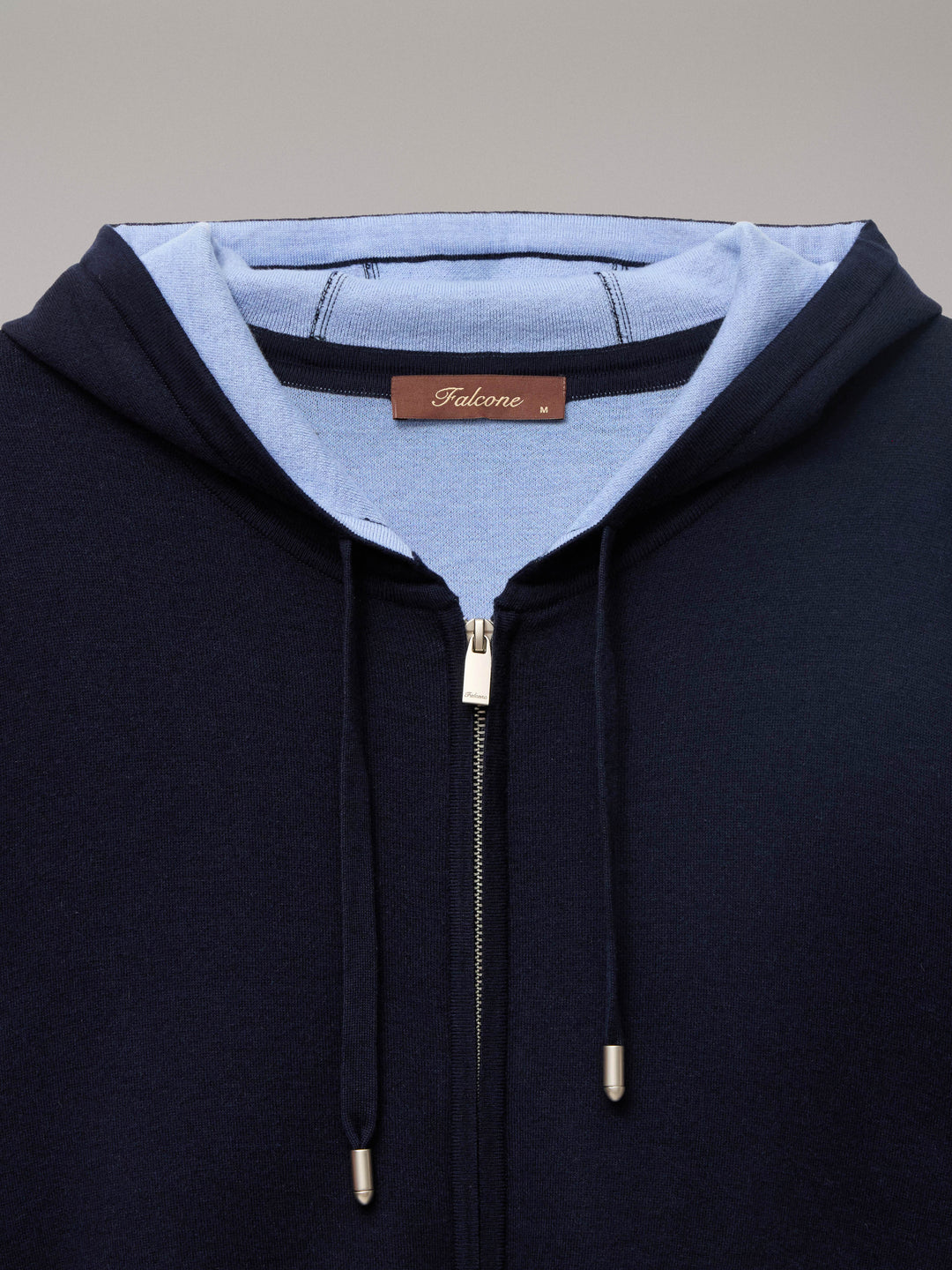 Porto Zip Hoodie — Midnight Navy